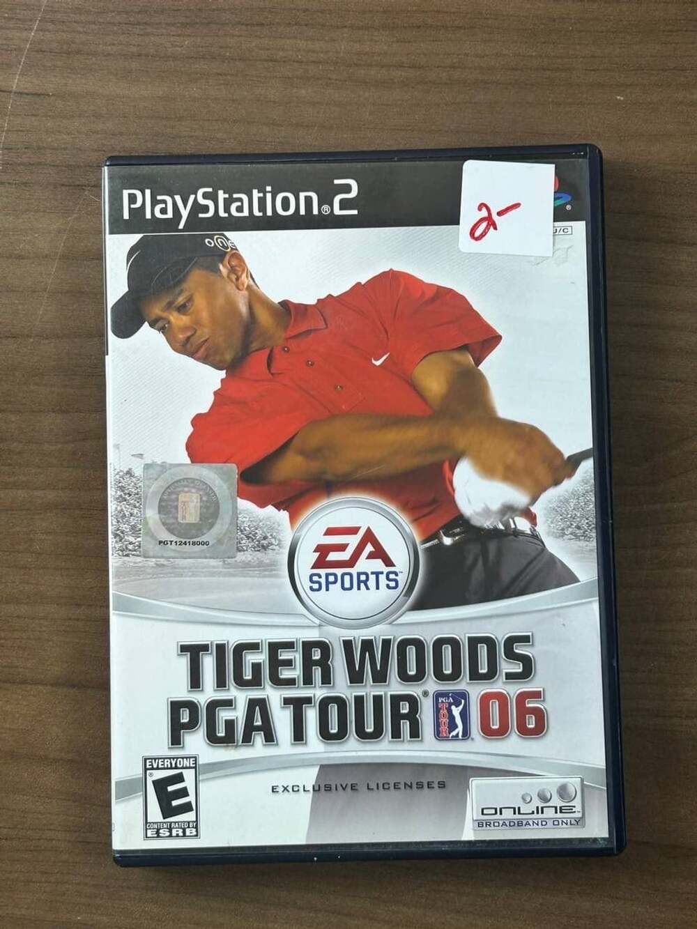 Tiger Woods PGA Tour 06 Sony PlayStation 2 PS2 Complete w/ Manual EA Sports